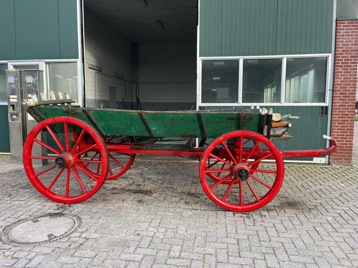 Antieke Boerenwagen, menwagen, Antiek en Kunst, Antiek | Overige Antiek, Ophalen