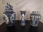 Vazen delfts blauw set, Antiek en Kunst, Ophalen of Verzenden