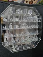 Collectie van 38 Swarovski beeldjes incl kastje., Ophalen, Zo goed als nieuw, Figuurtje