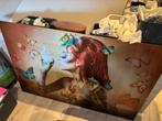 Glasschilderij vrouw met vlinders te koop, Huis en Inrichting, Woonaccessoires | Schilderijen, Tekeningen en Foto's, Ophalen, Oorspronkelijke maker
