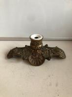 Vintage / oude bronzen inktpot, Antiek en Kunst, Antiek | Koper en Brons, Ophalen of Verzenden, Brons