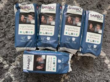 Bambo nachtbroekjes 4-7 jaar beschikbaar voor biedingen