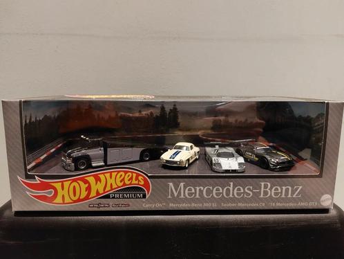 Hot Wheels Premium Mercedes-Benz Diorama, Hobby en Vrije tijd, Modelauto's | Overige schalen, Nieuw, Auto, Ophalen of Verzenden