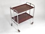 serveerwagen theewagen trolley, 50 tot 100 cm, Ophalen of Verzenden, Metaal, Gebruikt