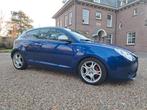 Alfa Romeo MiTo 1.4 Turbo 99KW Multi AIR 2011 Blauw, Auto's, Voorwielaandrijving, Euro 5, Stof, Zwart