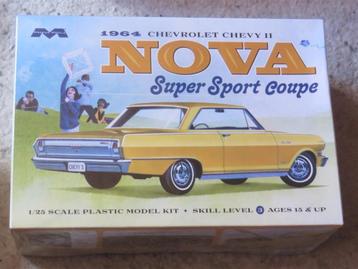 Bouwdoos 1964 Chevy Nova II super Sport Moebius