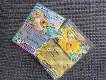 Eevee en Pikachu  beschikbaar voor biedingen