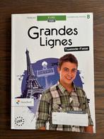 Grandes Lignes Frans 5 VWO - Werkboek, Ophalen, Zo goed als nieuw, VWO, Frans