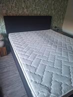 Tweepersoonsbed 160x200 cm, Ophalen, Gebruikt, Zwart, Tweepersoons