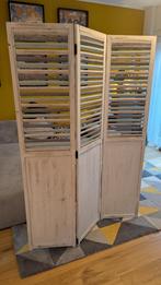 Houten Kamerscherm / Roomdivider Vintage Look, Huis en Inrichting, Ophalen, Zo goed als nieuw