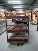 Veilingkar, magazijn wagen, stelling kar, werkbank, Ophalen
