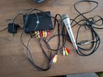 KBOX KARAOKE SET SUNFLY MET MICROFOON, Ophalen of Verzenden, Gebruikt, Complete set
