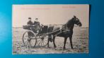 Koets sjees rijtuig paard boeren Noord Holland klederdracht, Ophalen of Verzenden, Voor 1920, Ongelopen, Noord-Holland