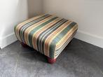 Vintage voetenbank/poefje, Ophalen, Hout, Minder dan 50 cm, Gebruikt