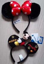 MICKEY MOUSE MINNIE OORTJES HOOFDBAND HAARBAND DISNEYLAND, Ophalen of Verzenden, Mickey Mouse, Zo goed als nieuw, Beeldje of Figuurtje