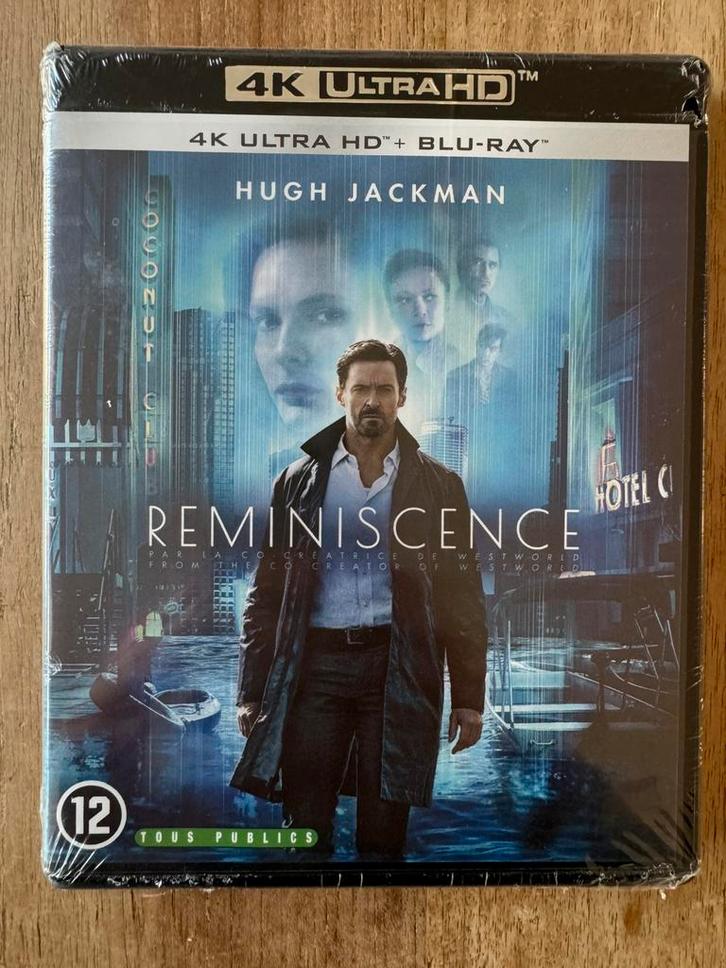 Reminiscence 4K ultra HD blu ray NL NLO - nieuw in seal, Cd's en Dvd's, Blu-ray, Nieuw in verpakking, Actie, Ophalen of Verzenden