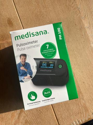 Medisana Pulsoximeter PM100 saturatiemeter zwart beschikbaar voor biedingen