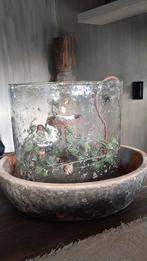 Puur Wonen Windlicht XL Metaalchips, Overige materialen, 25 tot 50 cm, Ophalen of Verzenden, Zo goed als nieuw