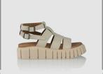 Dwars sandalen, DWRS, Beige, Gedragen, Sandalen of Muiltjes