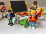 playmobil schooltje kinderen en computer playmobiel, Complete set, Ophalen of Verzenden, Zo goed als nieuw