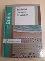 Buijs, Statistiek om mee te werken, Boeken, Studieboeken en Cursussen, Nieuw, Ophalen of Verzenden