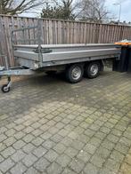 HAPERT PLATEAUAANHANGER PLATEAU TANDEMASSER, Auto diversen, Aanhangers en Bagagewagens, Ophalen, Zo goed als nieuw