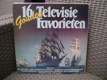 LP 16 Gouden Televisie Favorieten (1981) beschikbaar voor biedingen