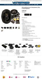 DLS 610M3710I 7x10"/180x250mm 3-Way Coaxial Speakers, ., Nieuw, Ophalen of Verzenden, .