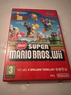 New Super Mario Bros. Wii - Nintendo, Spelcomputers en Games, Eén computer, Ophalen of Verzenden, Zo goed als nieuw, Platform