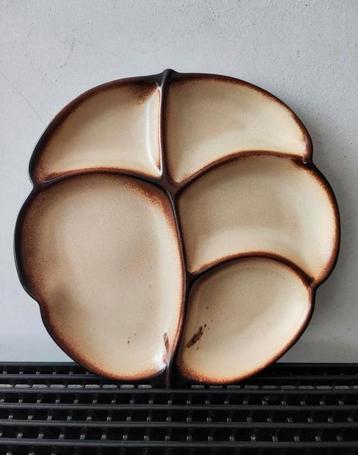 Steuler beige keramieken fonduebord/serveerschaal, 23x23 cm beschikbaar voor biedingen