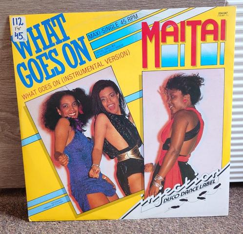 Mai Tai – What Goes On (Special Dance Mix) (12'' Vinyl), Cd's en Dvd's, Vinyl | Pop, Gebruikt, 1980 tot 2000, Verzenden