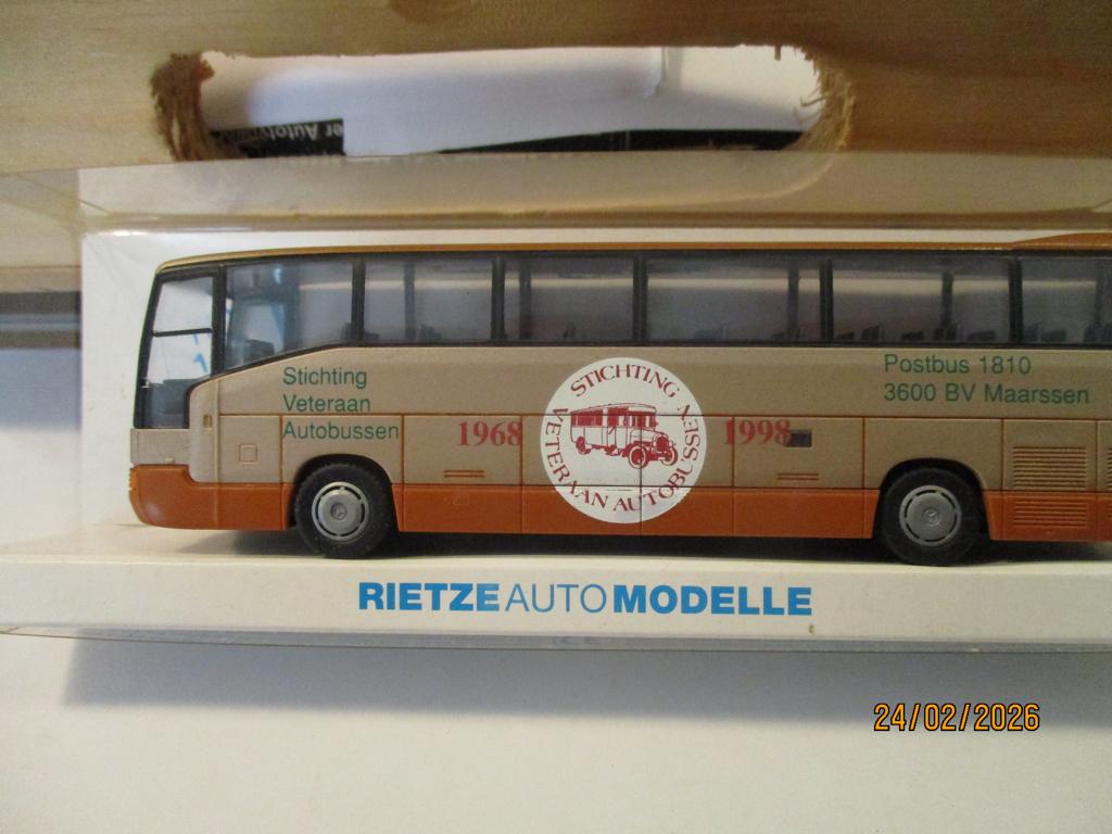 modelauto 1:87 Rietze Setra s317  veteranen  bussen, Hobby en Vrije tijd, Modelauto's | 1:87, Verzenden, Zo goed als nieuw, Bus of Vrachtwagen