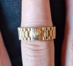 14k gouden rolex ring, Sieraden, Tassen en Uiterlijk, Ringen, 20 of groter, Heer, Ophalen of Verzenden, Zo goed als nieuw