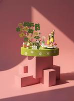 Erzgebirge Paas Muziekdoos met Hazen in Doos, Ophalen of Verzenden, Gebruikt