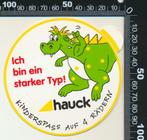 Sticker: Hauck - Kinderspass auf 4 radern (2), Ophalen of Verzenden, Zo goed als nieuw, Bedrijf of Vereniging