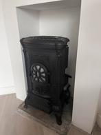 Daupine gashaart gaskachel gietijzer, Ophalen, Gebruikt, Gas, Vrijstaand