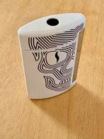 S.T Dupont Minijet chrome finish lighter white skull, Ophalen of Verzenden, Zo goed als nieuw, Aansteker