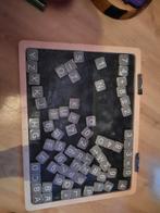 Magneetbord met letters en cijfers ook voor krijt, Ophalen of Verzenden, Zo goed als nieuw