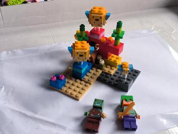Lego Minecraft Koraalrif Avontuur beschikbaar voor biedingen