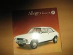 Austin Allegro 2 1100DL folder brochure, Ophalen, Zo goed als nieuw, Overige merken