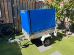 Aanhangwagen met afneembaar Huif | LED | laadklep | Extras, Auto diversen, Ophalen, Zo goed als nieuw