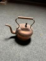 Antieke kopere ketel voor bijvoorbeeld thee, Antiek en Kunst, Ophalen