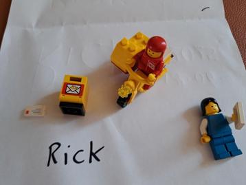 Lego set 6622 postbode op de motor  beschikbaar voor biedingen