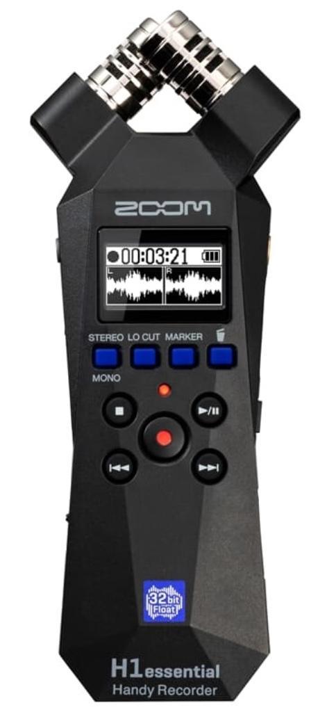 Zoom H1 Essential Black Handy Recorder SUPERPRIJS!!, Muziek en Instrumenten, Microfoons, Nieuw, Overige typen, Ophalen of Verzenden