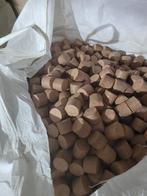 Hardhout Briketten 1500 liter. 900kg Ideaal voor de kachel!, 6 m³ of meer, Ophalen of Verzenden, Overige houtsoorten, Blokken