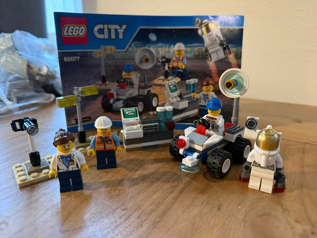 Lego city 60077 ruimtevaart, Ophalen of Verzenden, Zo goed als nieuw
