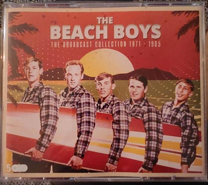5CD Box The Beach Boys The broadcast collection 1971 - 1985, Cd's en Dvd's, Cd's | Rock, Zo goed als nieuw, Poprock, Ophalen of Verzenden
