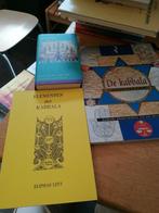 3-DRIE BOEKEN samen voor  € 28,75 KABBALA KABBALAH 10 lessen, Boeken, Ophalen of Verzenden, Zo goed als nieuw, Levi Eliphas  SCHORS !!!