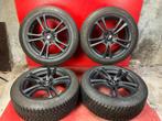 Winterbanden Renault Scenic 205/55R17 Dunlop, Auto-onderdelen, Banden en Velgen, Gebruikt, ., Banden en Velgen, 17 inch