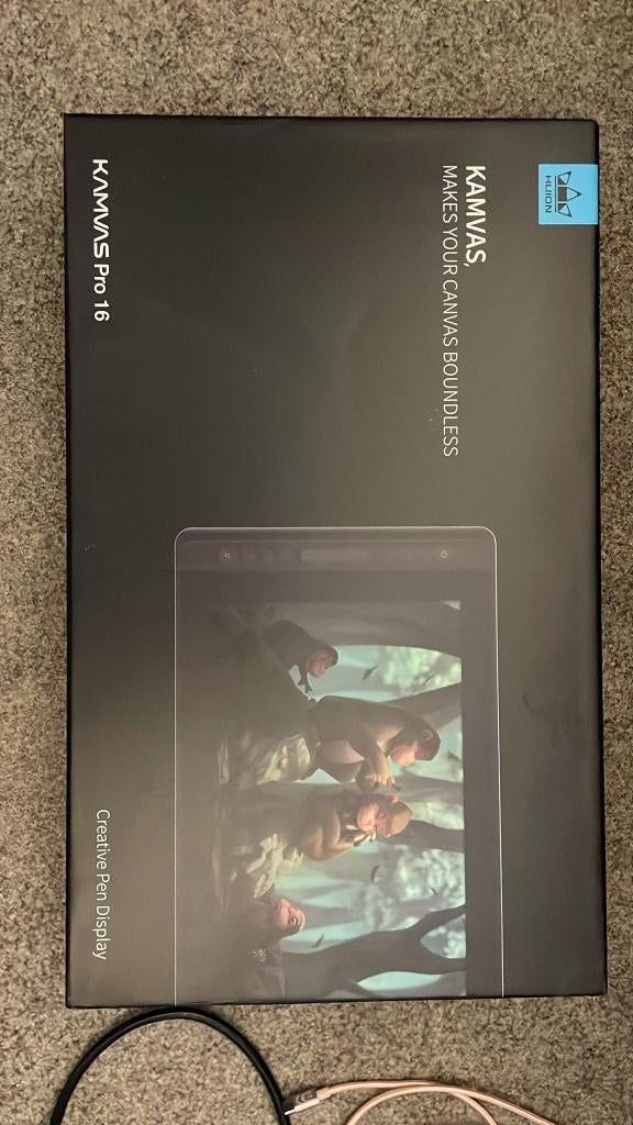 Kamvas Pro 16 - model GT 156, Computers en Software, Tekentablets, Ophalen, Zo goed als nieuw, Huyon